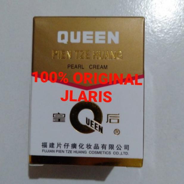 queen pien tze huang pearl cream - utuk pemutih wajah 100% asli