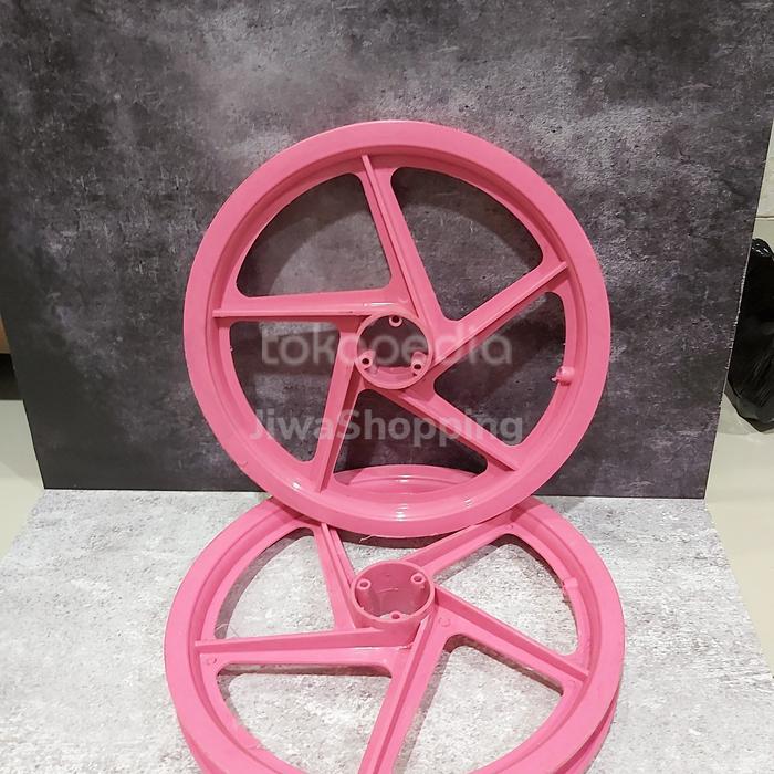 velg plastik sepeda 16 - Hijau Terlaris