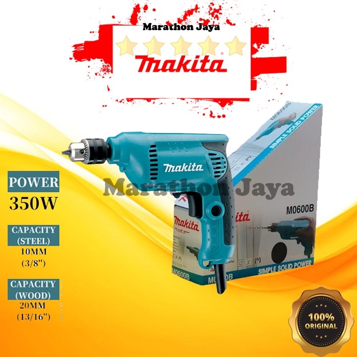 Makita M0600B Bor Listrik Bolak Balik 400W