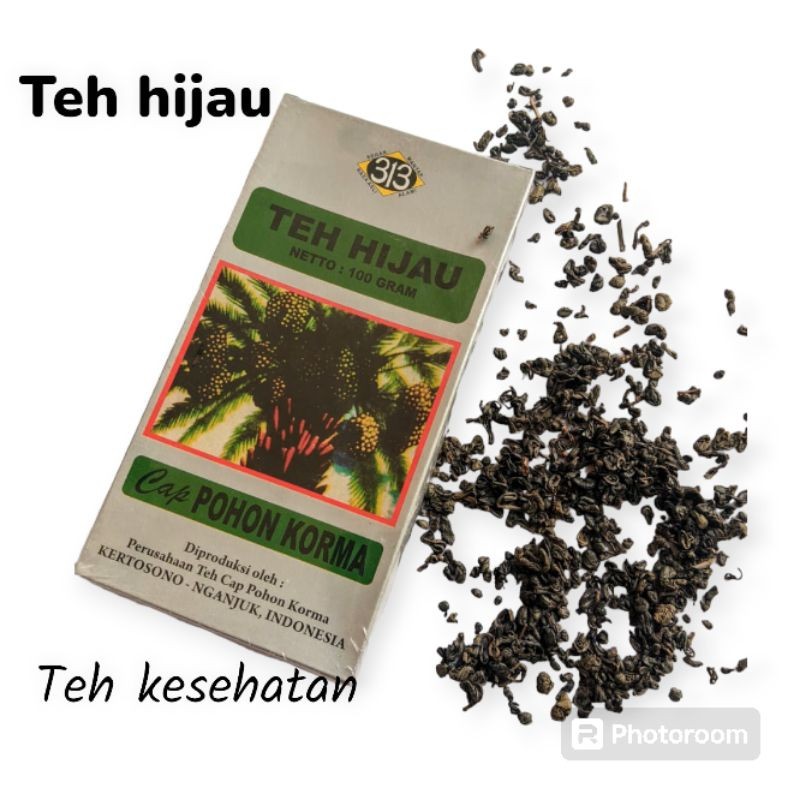 TEH HIJAU cap Pohon Kurma