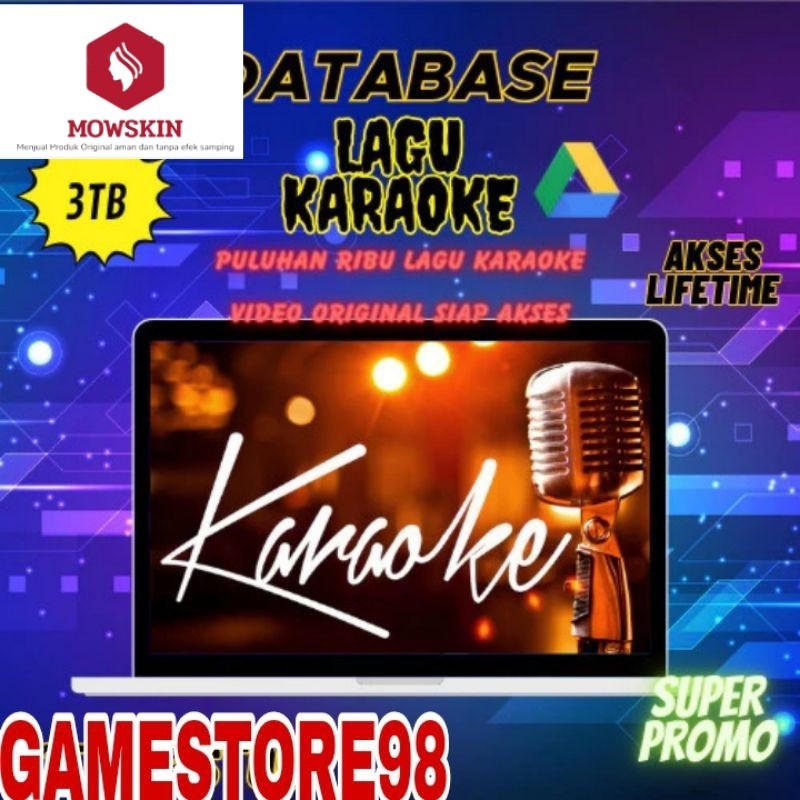 DATABASE KARAOKE 3TB LENGKAP DENGAN SOFTWARE - DATABASE MURAH
