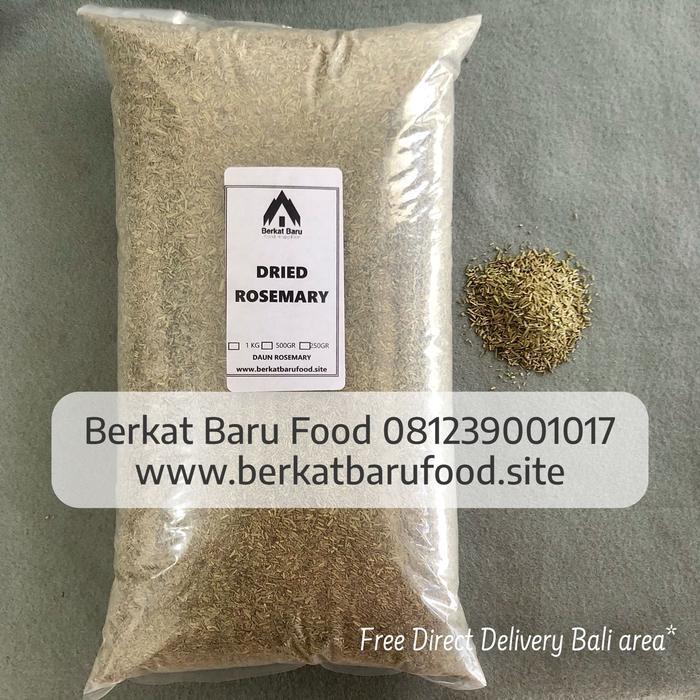 Dried Rosemary 1 kg / Dry Rosemary Leaves 1 kg / Daun Rosemary Kering 1 kg - 1kg Pasti Promo