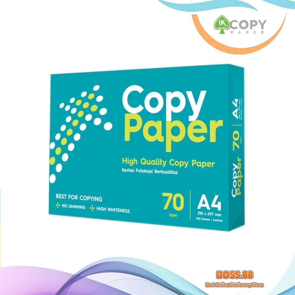 HVS COPY PAPER A4 70 GR (1 RIM)