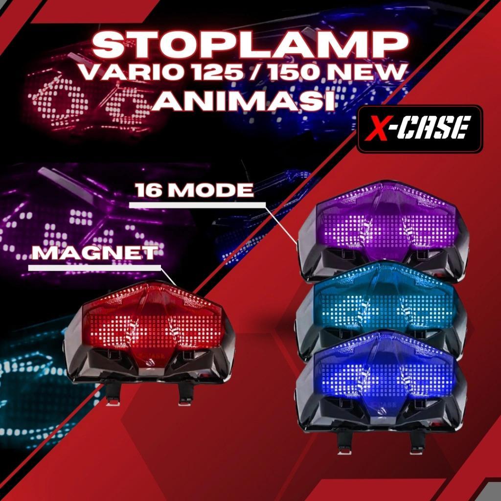 LAMPU REM RUNNING VARIO STOPLAMP RUNNING TEXT VARIO 125-150 LED NEW