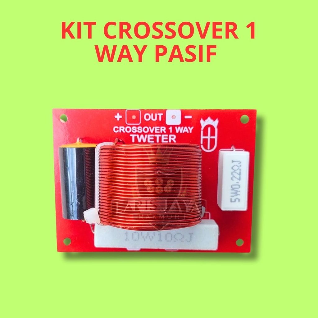 Kit Crossover 1 Way Pasif – Untuk Tweeter Speaker, Menyaring Suara High Frequency