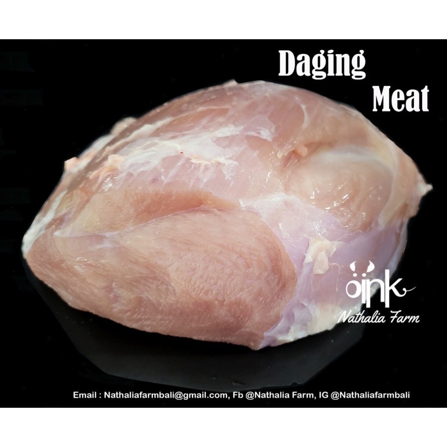 Daging Paha Babi - Daging Babi Organik 500gram