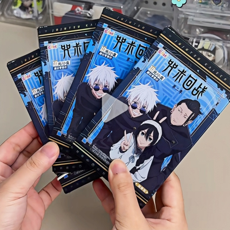 Original Jujutsu Kaisen Card Polaroid Acrylic Photo Card Gojo Satoru Geto Fushiguro Shinobu Anime Co