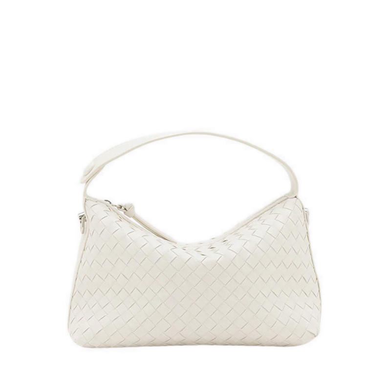 Pazzion Xyla Woven Leather Bag - White
