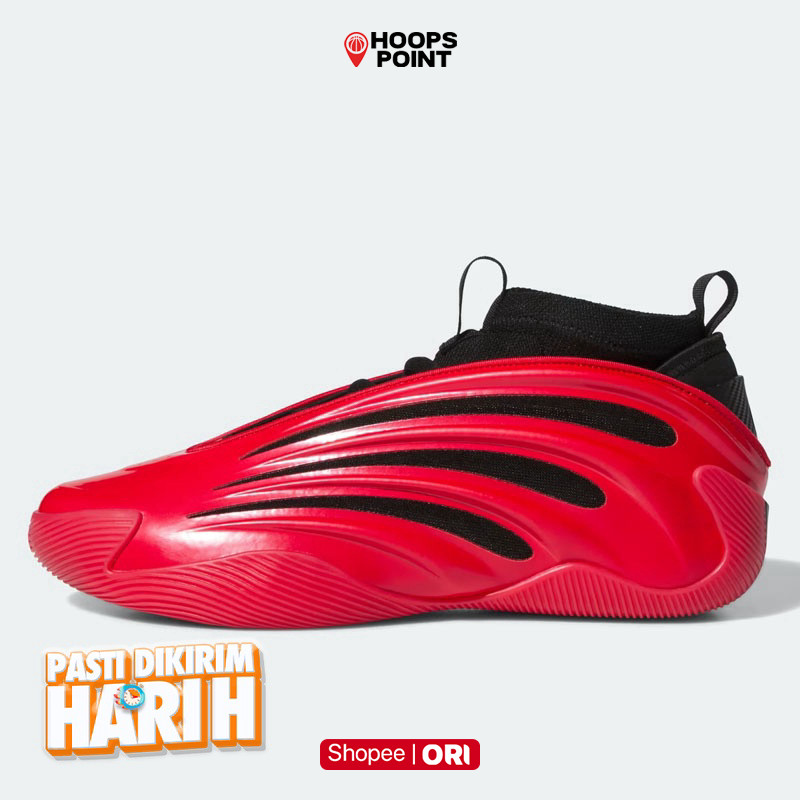 HOOPS POINT Sepatu Basket Adidas harden vol. 9 red JS1304