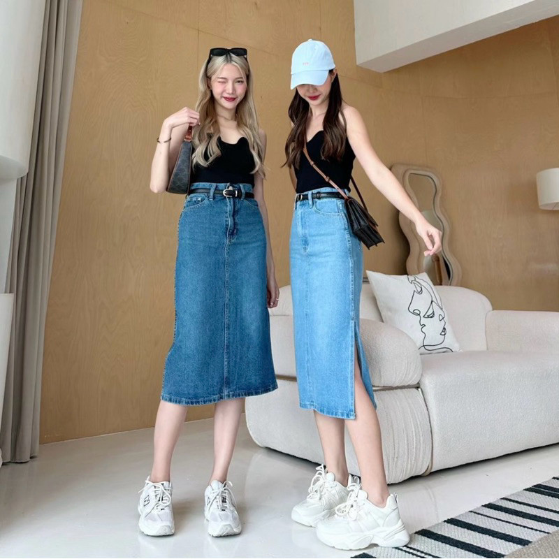 HIGHWAIST ROK JEANS VARDAH