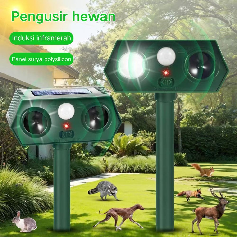 Hewan Dengan Solar Tikus Pengusir Pengusir Alat Elektrik Alat Ultrasonik Pengusir Tikus