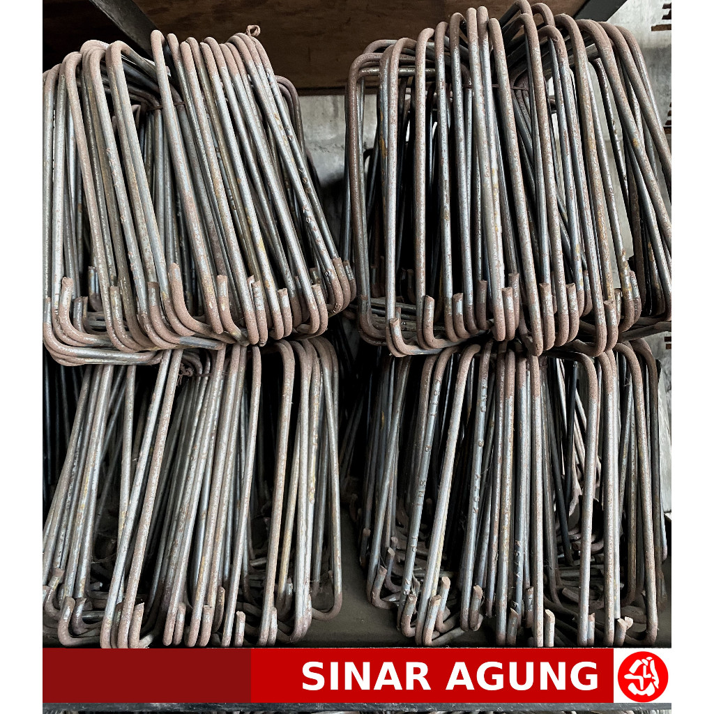 SERESHOP Ring Cincin Besi Behel besi 6 full SNI 8X12 / 8X15 / 8X20 Ring behel besi 6mm full SNI