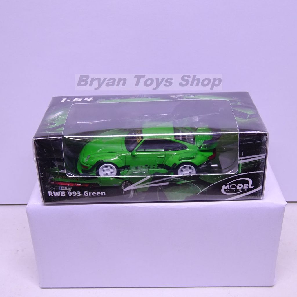 Model Model MM64-RWB993-008 1/64 RWB 993 Green (Official Licensed)