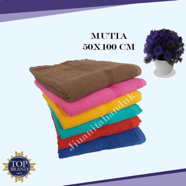 JH Handuk Mutia Tanggung Uk 50 x 100 (PALING MURAH)