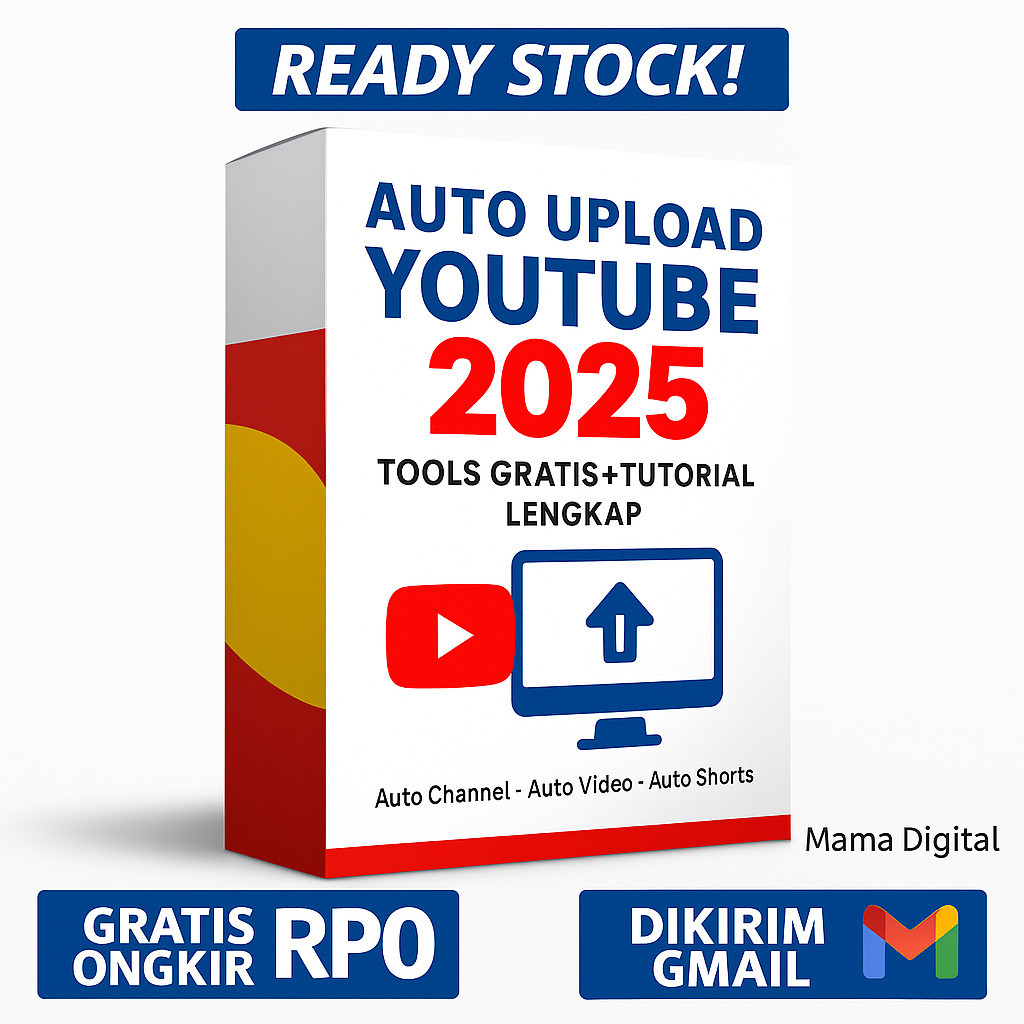 Tools Auto Upload YouTube 2025 + Tutorial Lengkap | Auto Channel, Auto Shorts, Auto Upload