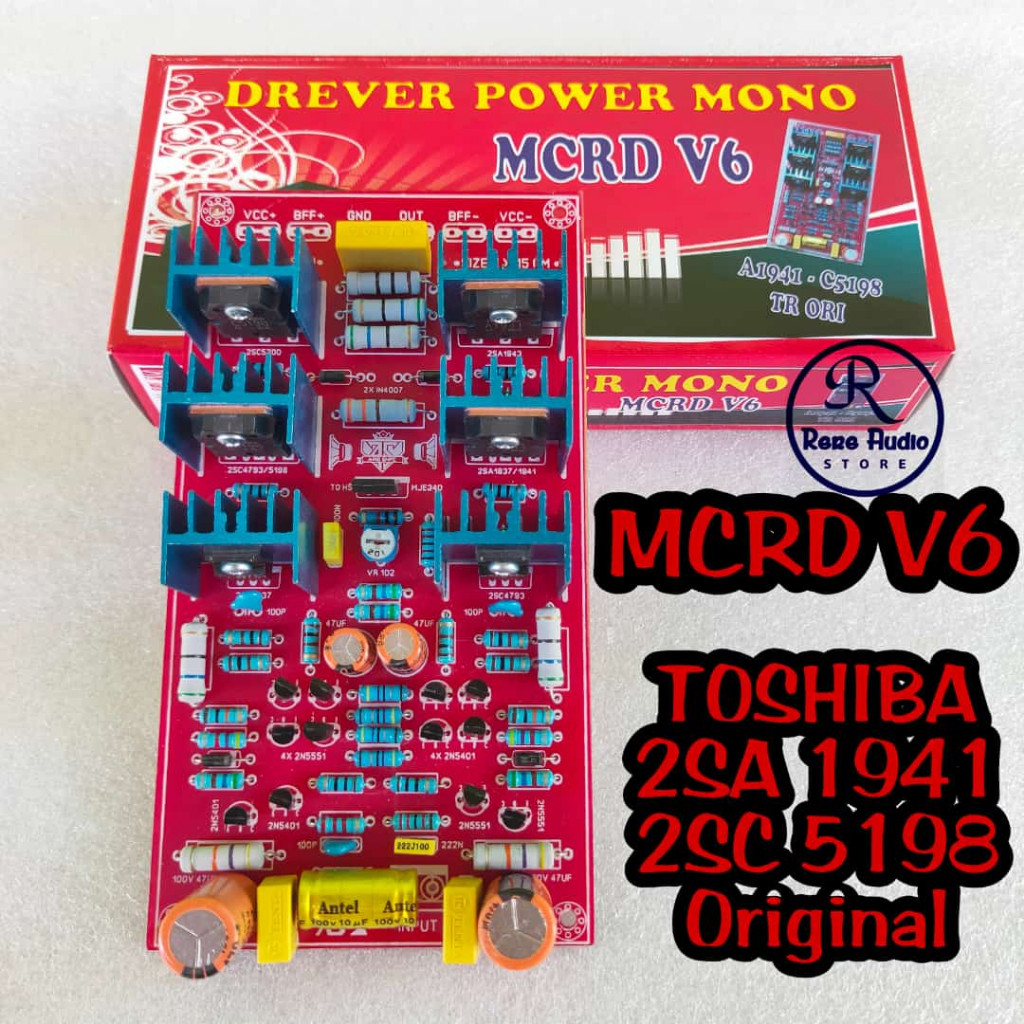 Kit Driver MCRD V6 Balap Low Sub Komponen Ori
