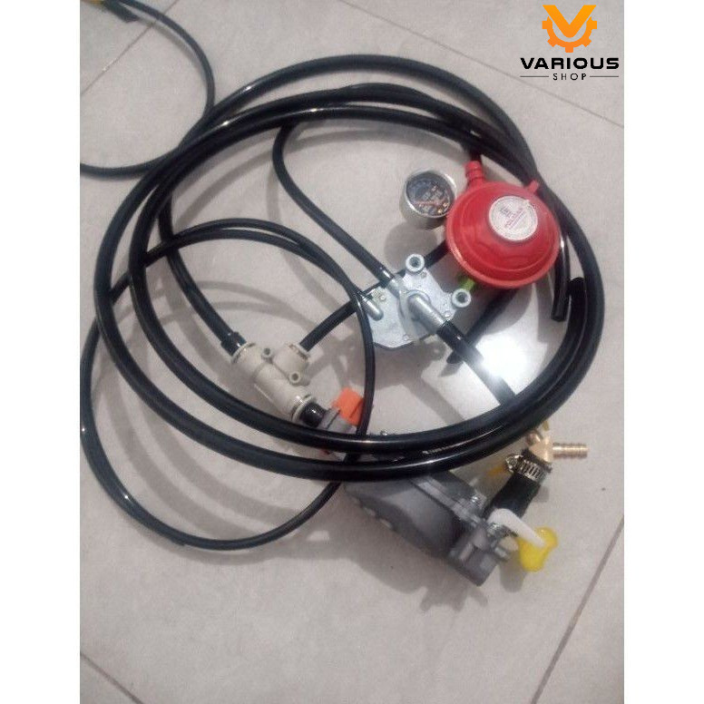 Paket siap pakai Konverter kit BBG Motor Matic dan Karbu