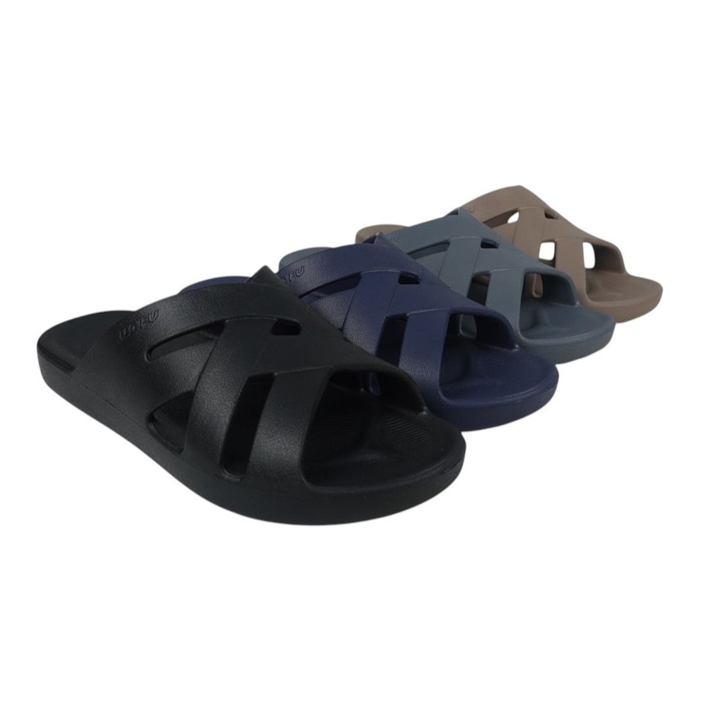 LUOFU Sandal Silang Anyam Jelly Karet EVA Pria  E7231M-E01 [B04]