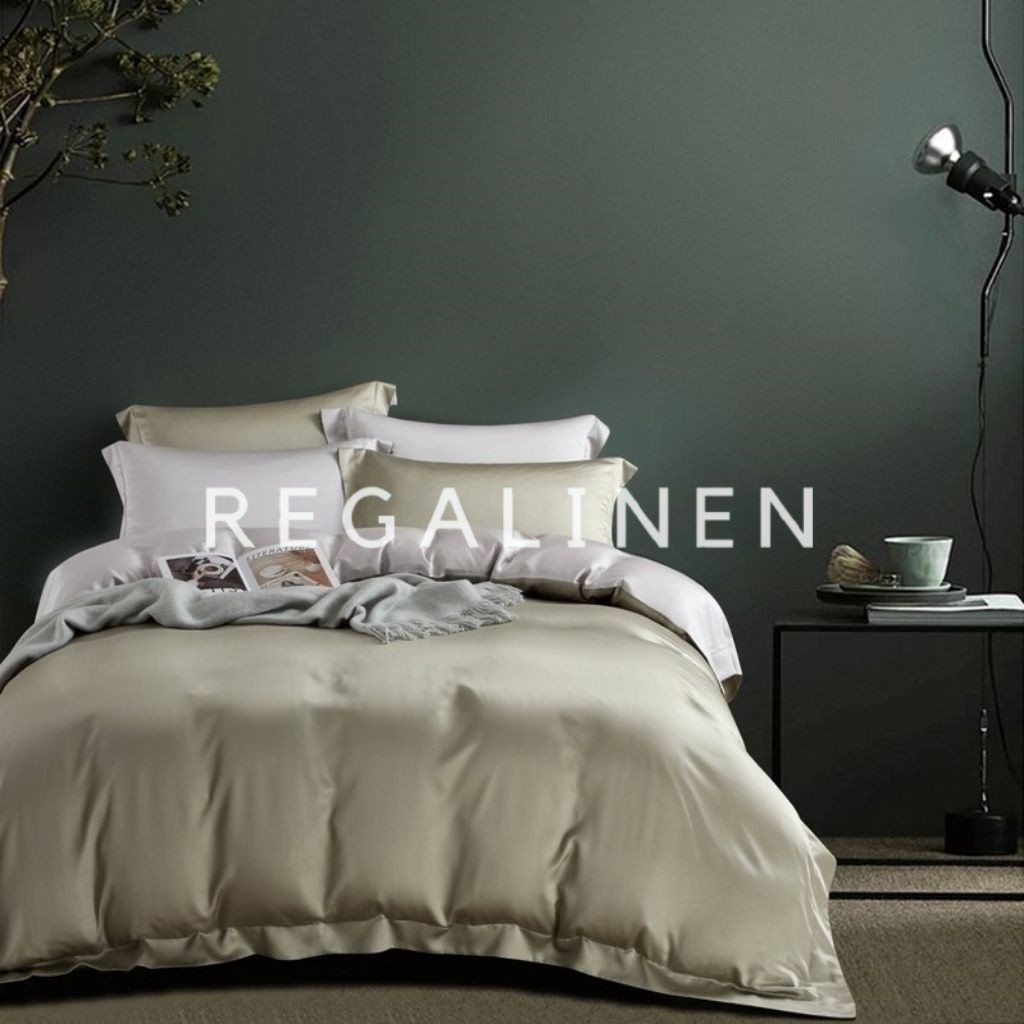 SALE  Sprei Tencel Lyocell Regalinen Bedding 180x200x40 180x200x35 180x200x30 180x200x45 Kingkoil Ma