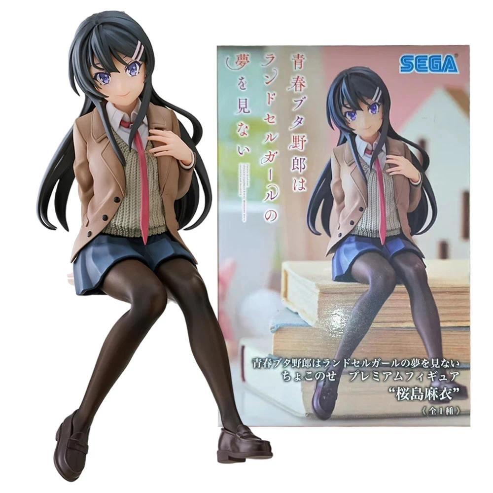 Anime Seishun Buta Yarou Wa Randoseru Girl No Yume Minai Sakurajima Mai Figure Premium okonose Actio