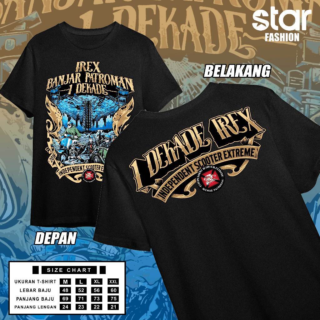KAOS OFFICIAL 1 DEKADE IREX BANJAR PATROMAN 2026