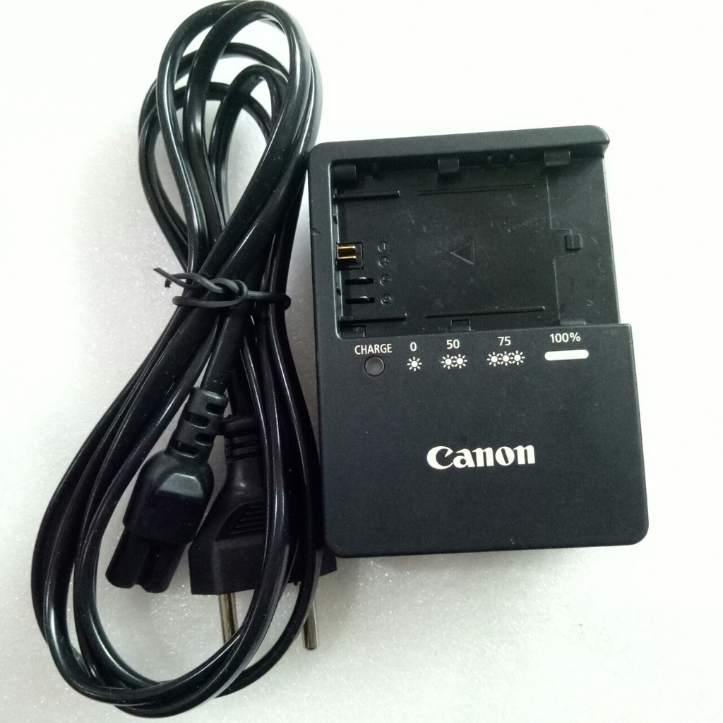 CHARGER Canon LC-E6 LC-E6E LC E6 For Battery Lp-E6 Bekas 6D 7D 70D 60D 5D 5D Mark II III