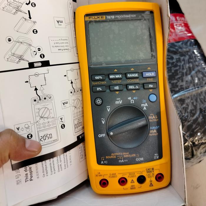 FLUKE 787B MULTIMETER PROCESS