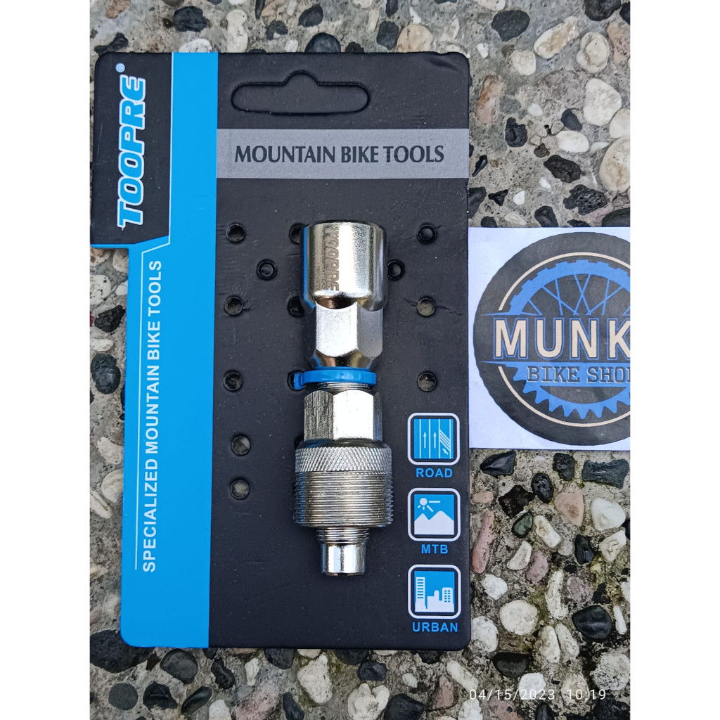 Foto Toopre Kunci Tool Alat pembuka Crank BB Treker tracker puller as BB Kotak Tool extractor untuk sepeda jadul