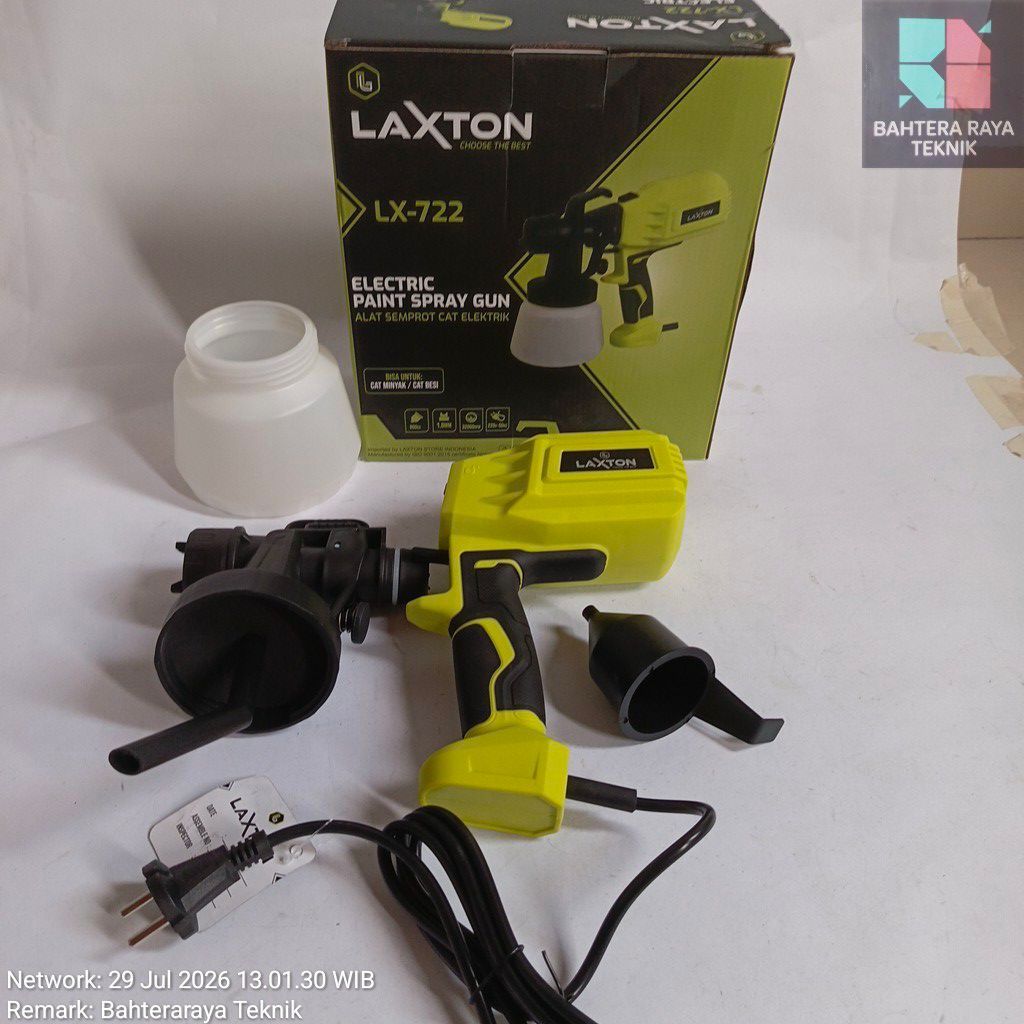 Mesin semprot cat spray gun elektrik LAXTON LX722