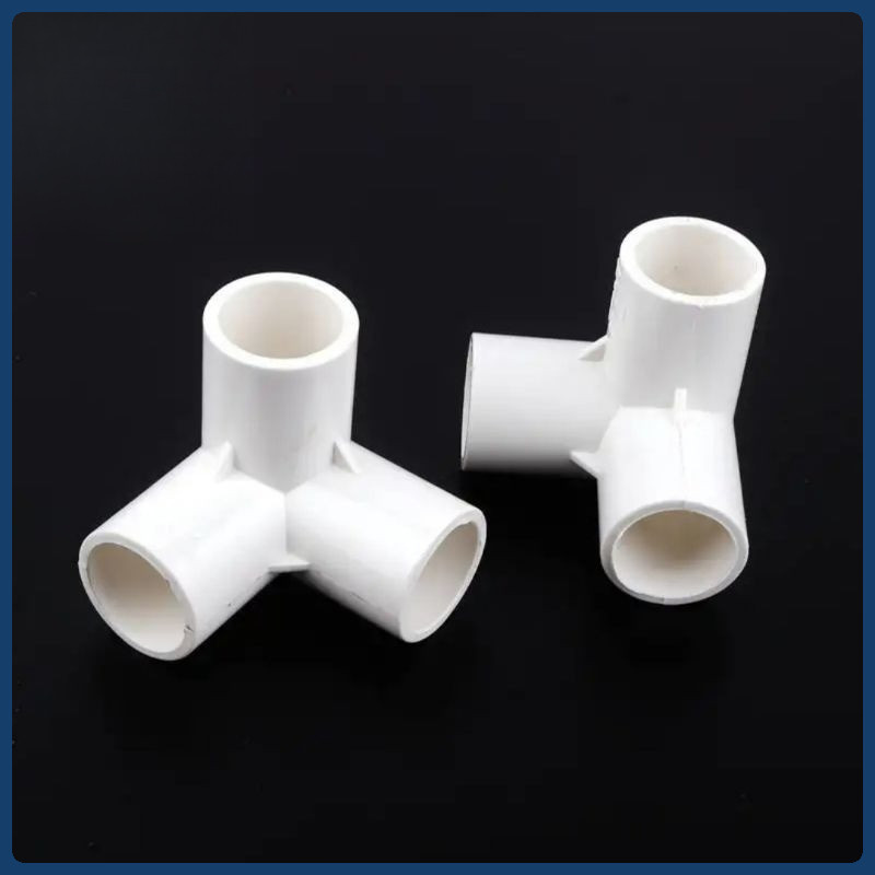 3 Way Sambungan Pvc 3 Arah Fitting 3 Way Tee 3 Way Sambungan Pipa Tee Elbow Tee 3 Way - White