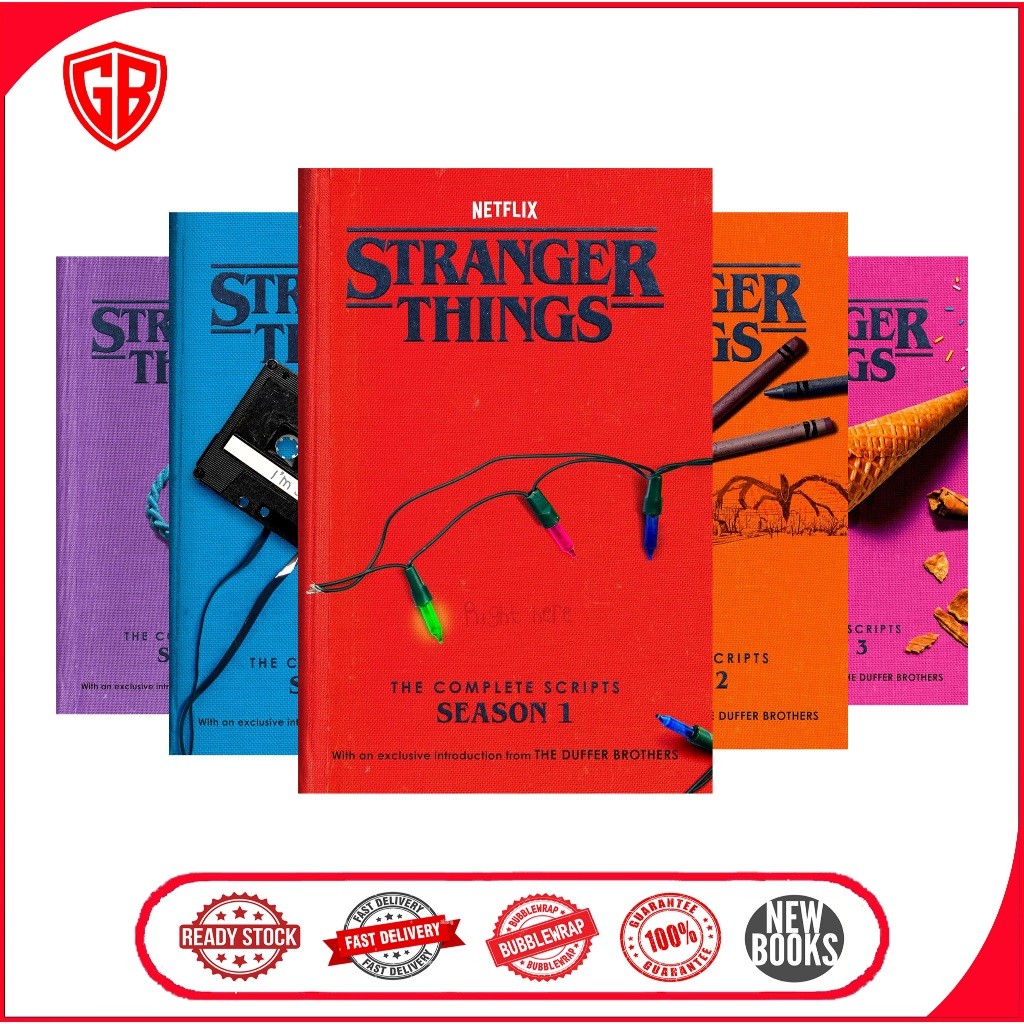 Stranger Things: The Complete Scripts (5 book series) by The Duffer Brothers