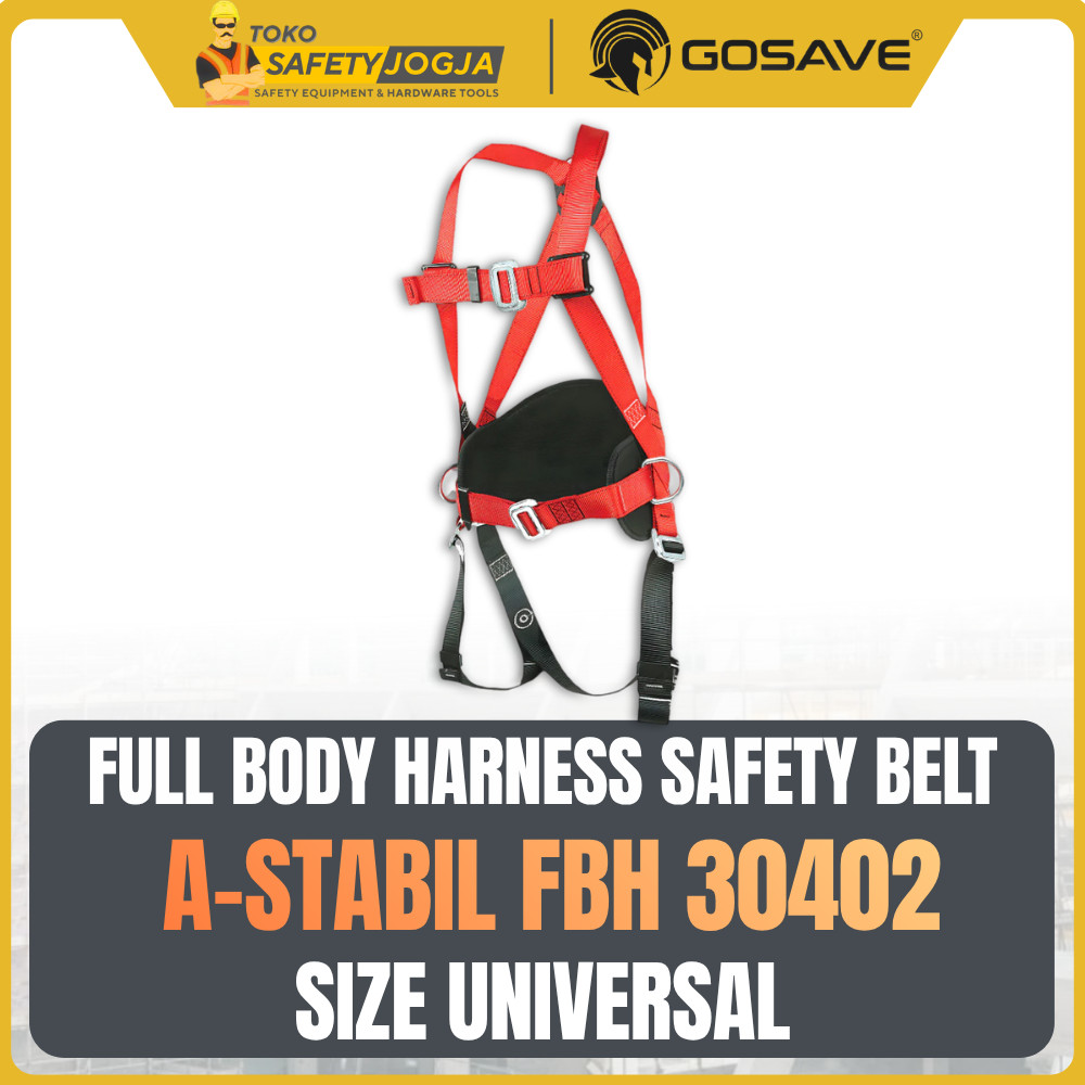 Terlarisss Sabuk Panjat Tebing Tower / FULL BODY HARNESS ASTABIL 30402 - ALAT KESELAMATAN SAFETY