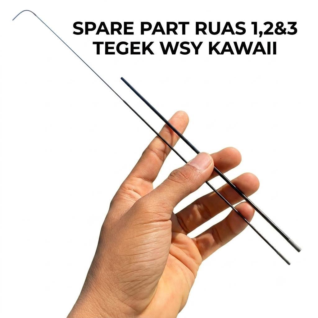 Sparepart Ros Tegek Original No 1, 2, & 3 Tegek WSY Kawaii