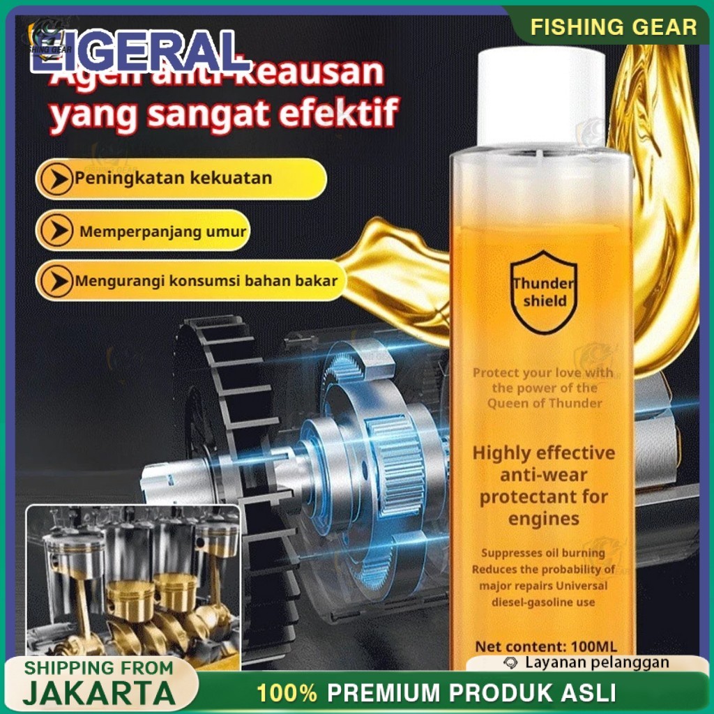 [Perlindungan Mesin / Performa Optimal] Aditif Oli Mesin/Pelindung Mesin/Aditif Bahan Bakar/Perawata
