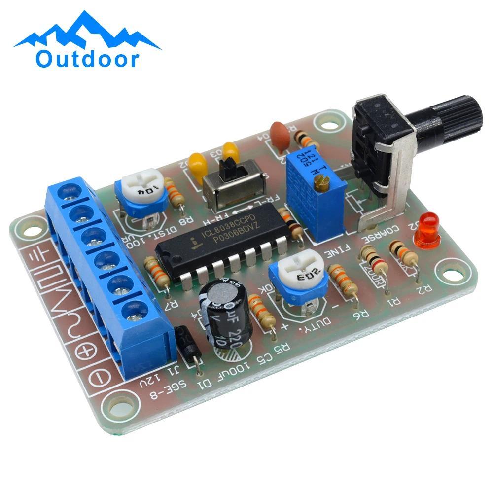 Modul Generator Sinyal Fungsi ICL8038 Kit DIY atau Bagian Modul Pemroses Sinyal Papan Generator Siny