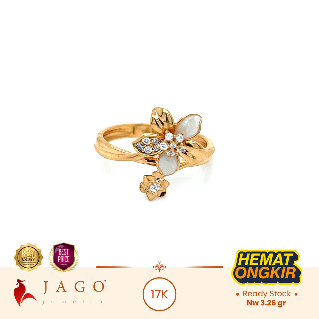Jago Jewelry Cincin Sybille 17K-Y