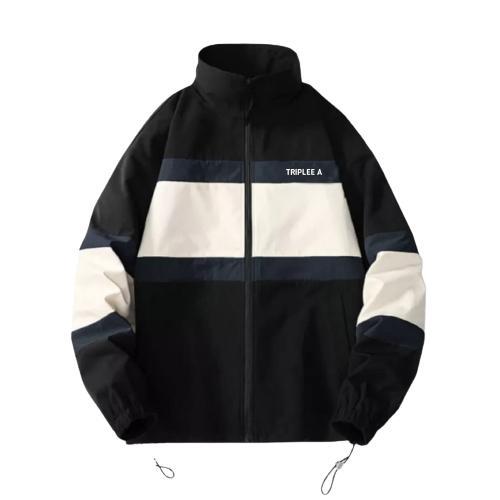 Triplee_a - JAKET HIP HOP VARSITY POLYESTER GARMOSTYLE JAKET COWOK PARASUT WP / JAKET HOODIE PRIA WA