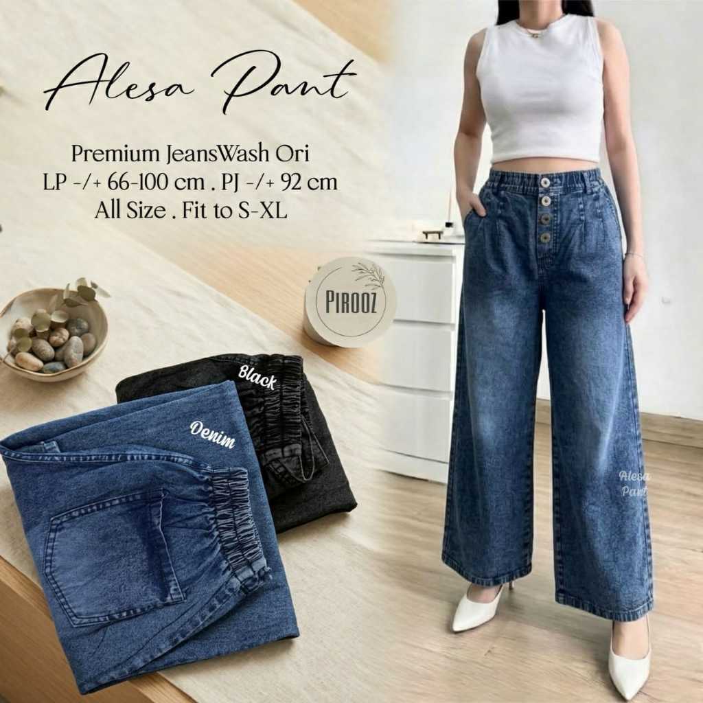 0109     ALESA PANT    by PiRooZ DAILY WEAR