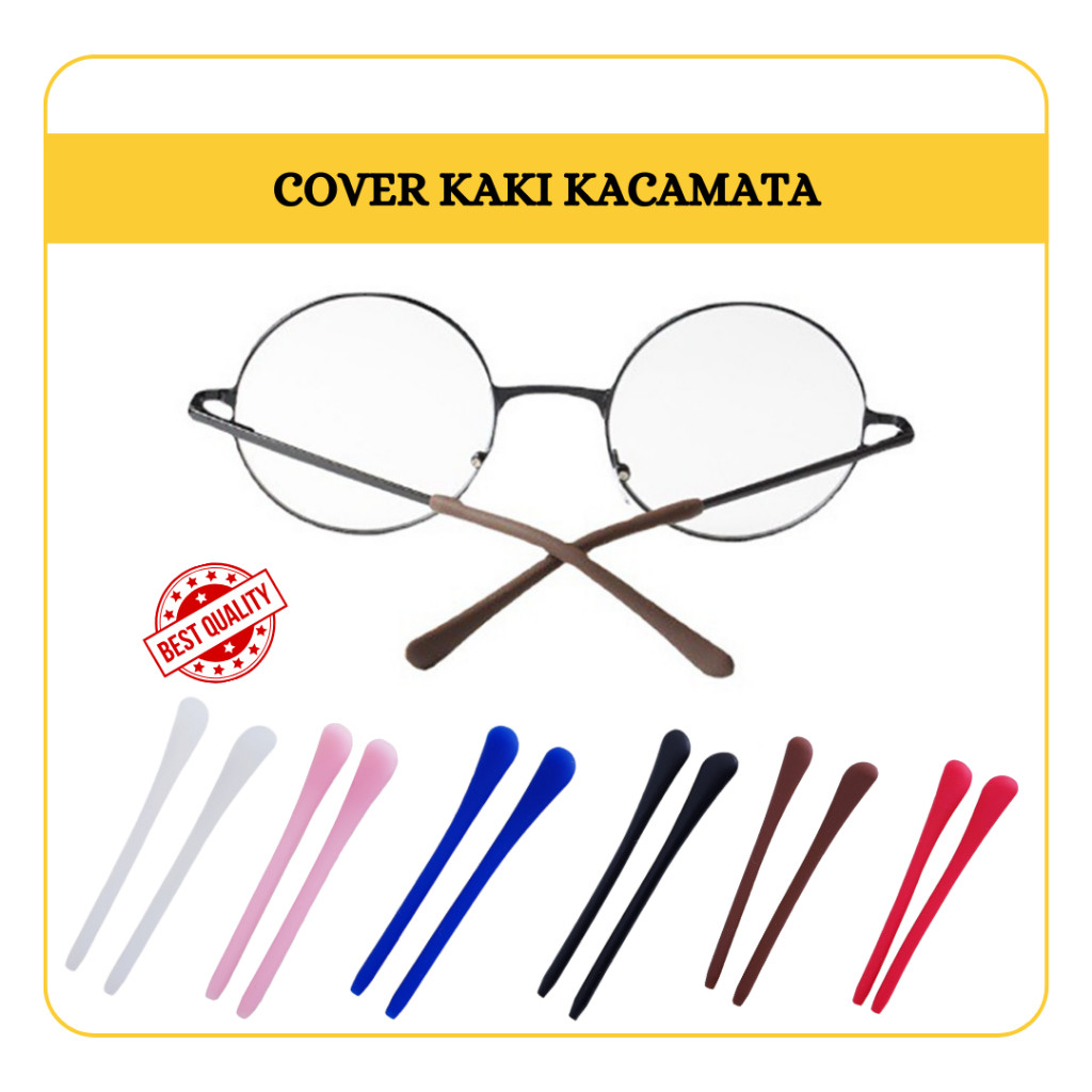 Earhook kacamata cover kacamata tangkai kacamata sparepart pengganti tangkai kacamata