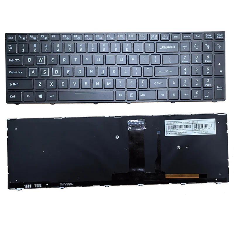 New Laptop Keyboard For CLEVO P955ER P950HR P955HR P950RF P955EP6 P950ER With Backlit