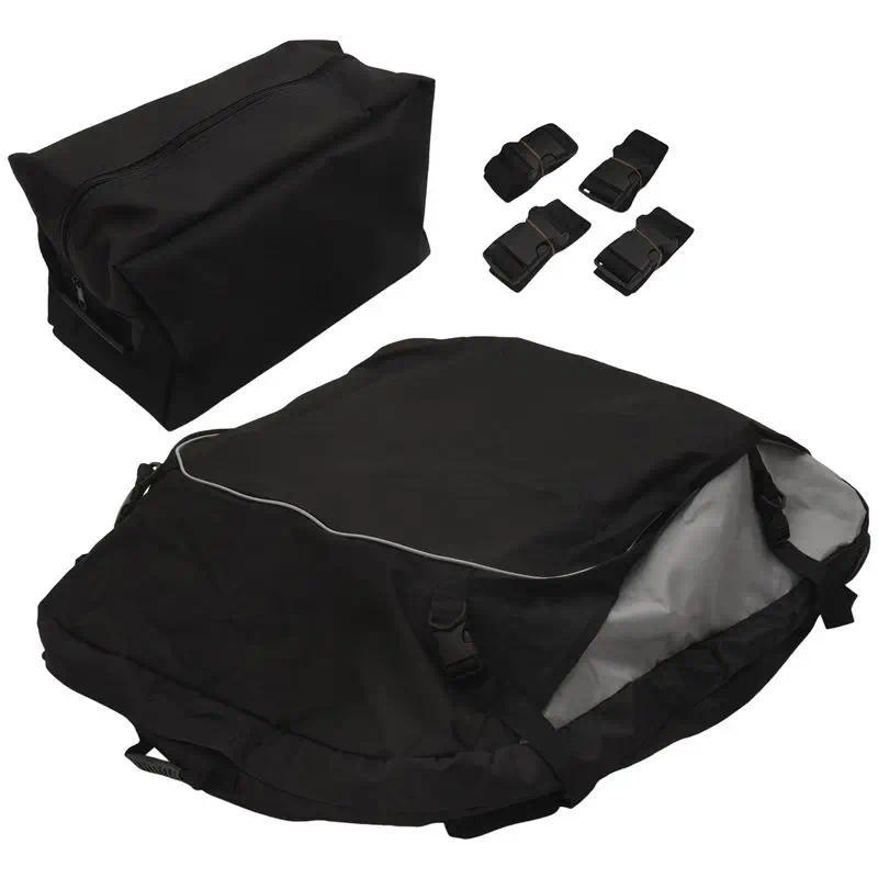 Car Roof Bag & Rooftop Cargo Carrier 15 Cubic Feet Heavy Duty Bag Waterproof Rooftop Car Bag Storage