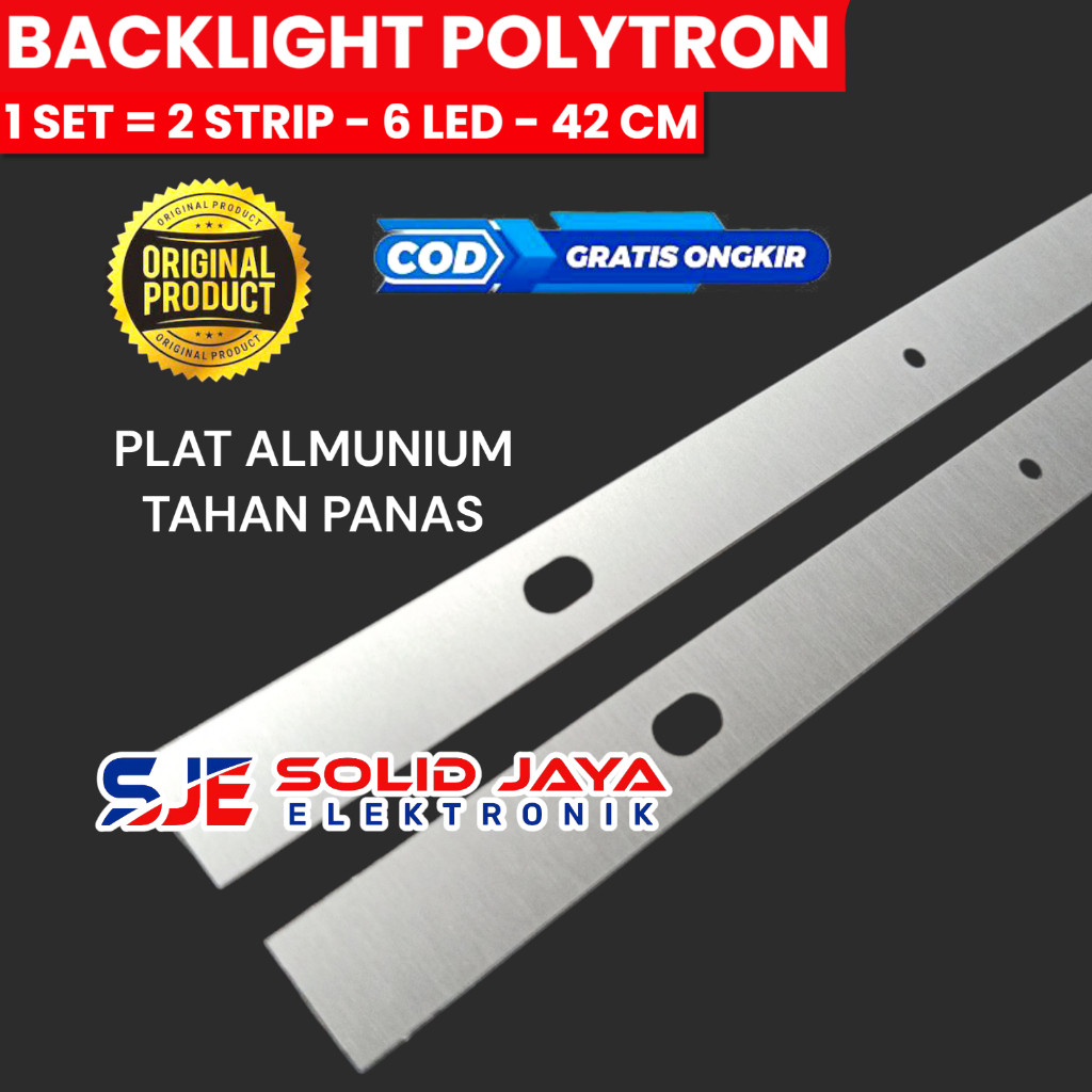 BACKLIGHT TV LED POLYTRON 22 INC PLD 22D110 22D851 22D1150 22D9500 22D9501 6K 3V LAMPU BL PLD22D110 