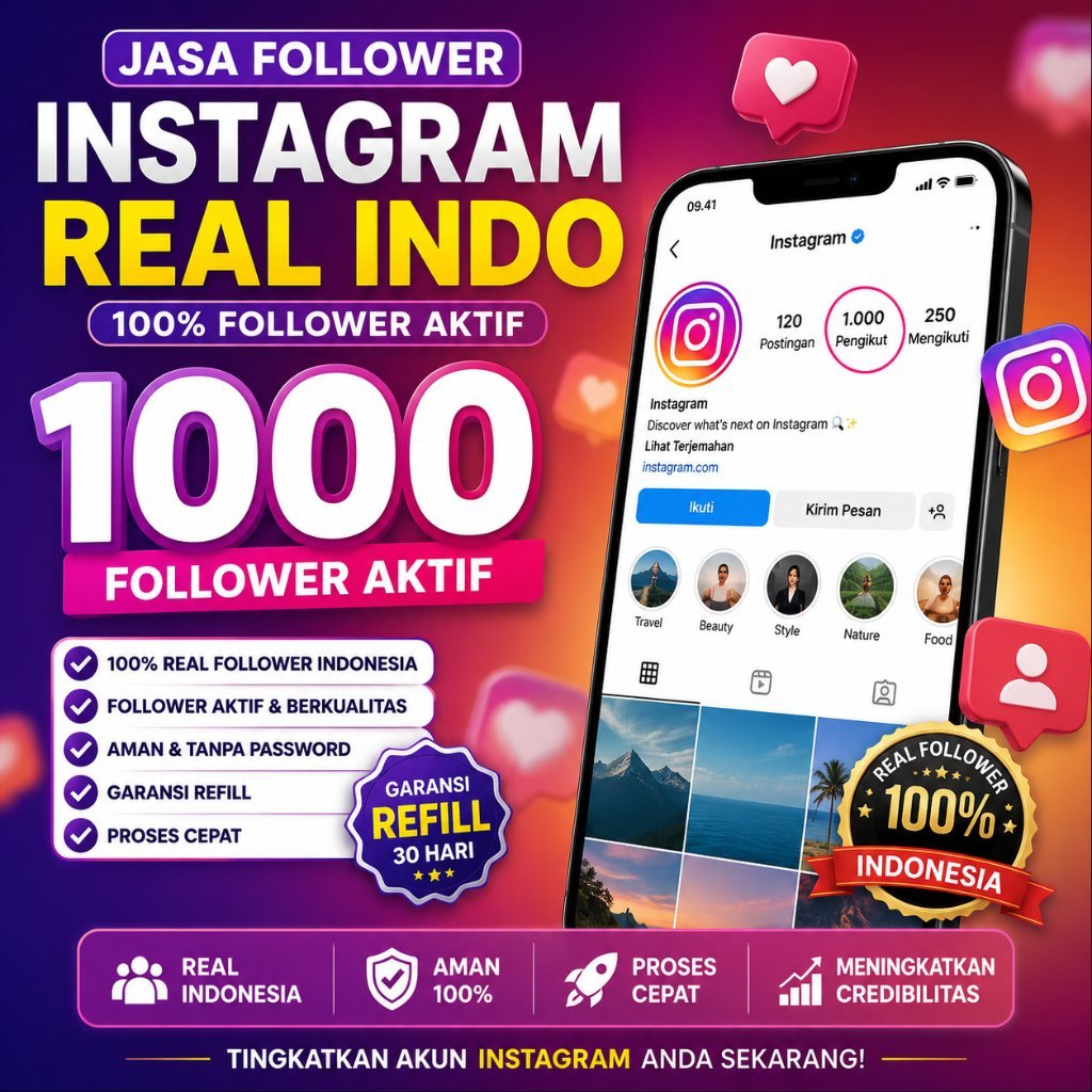 100 Follower Instagram Real Buzzer Indo