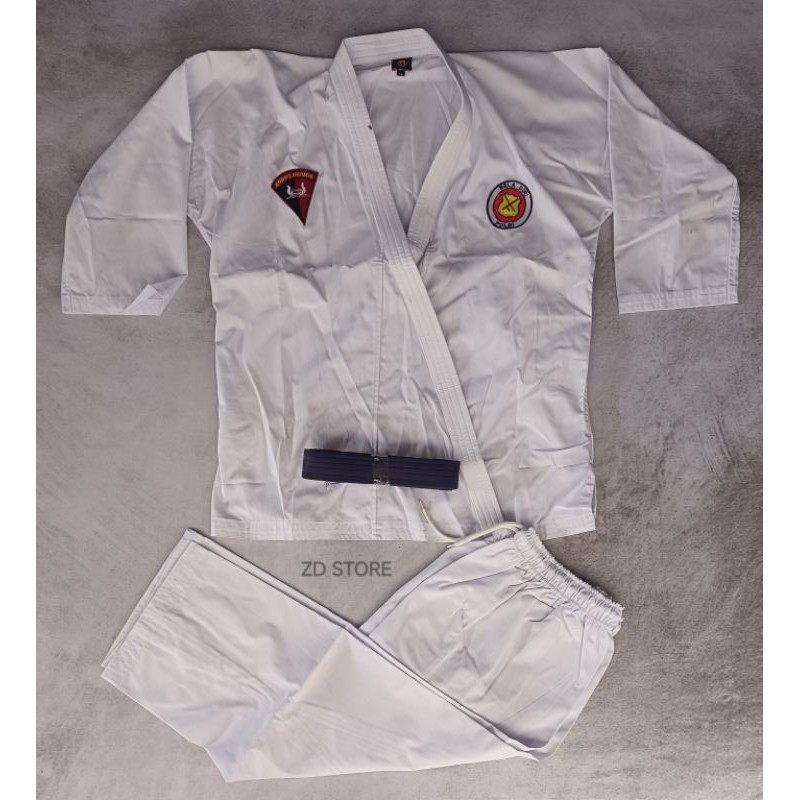 Baju Judo Brimob Putih /Baju Judo Polri/Baju Beladiri POLRI (athleta)