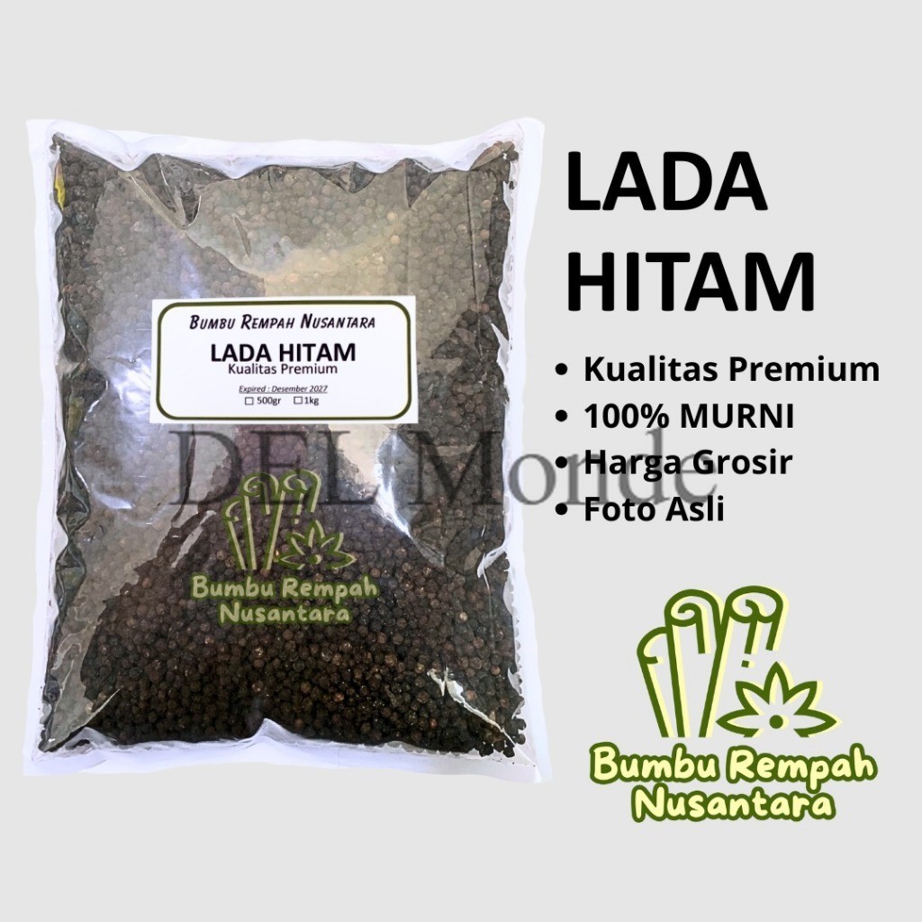 

PromoLada hitam utuh 500g 1kg - Rempah Asli Murni | BUMBU REMPAH NUSANTARA | Bumbu Dapur Nusantara Grosir Murah