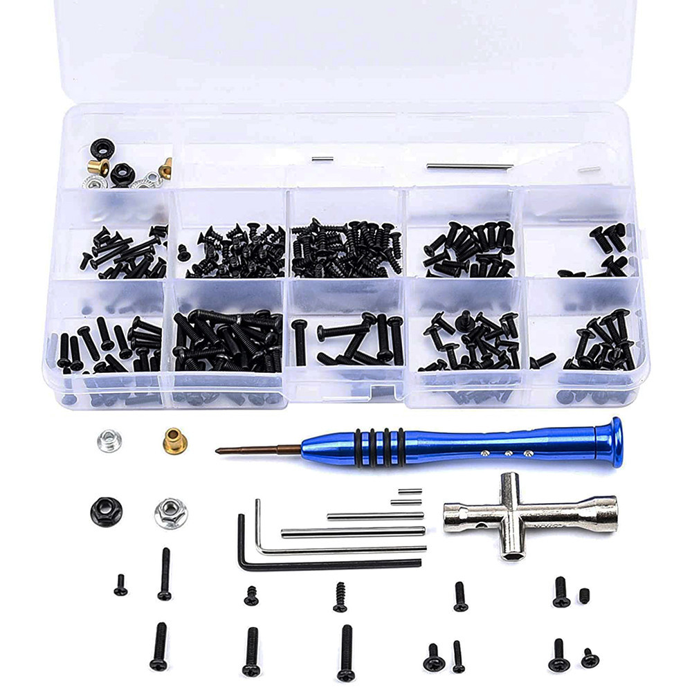 RC Car Tools Screws Box Kit Set / Sekrup Baut Rc Car / Kotak Sekrup