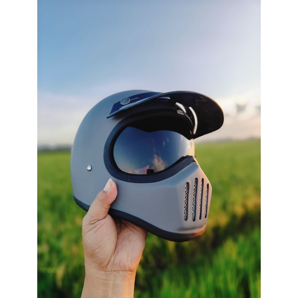 Kaca Helm Cakil Custom Untuk Helm  Js Cakil/visor helm/kaca helm cakil/visor clear/kaca hitam