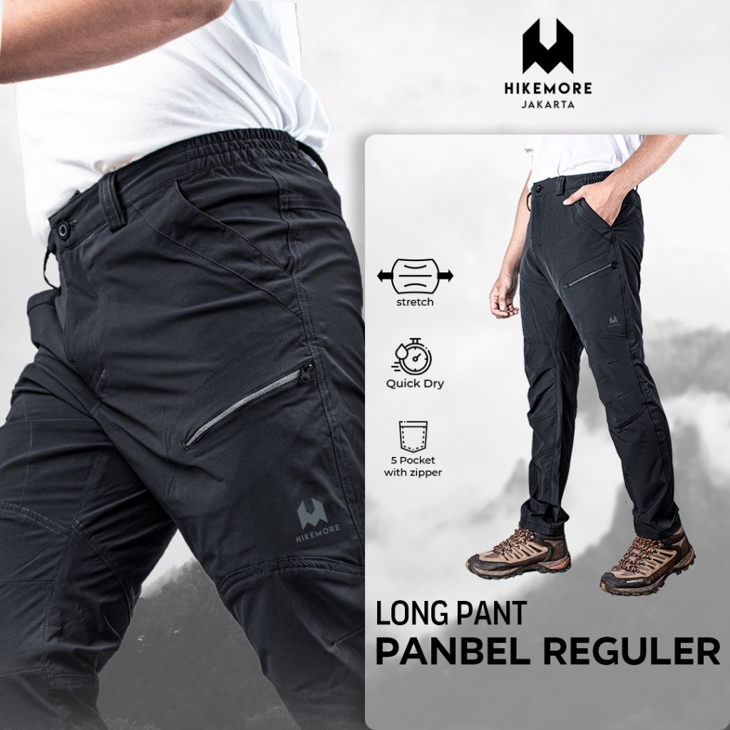 KlikSport SALE Celana Gunung Quickdry Outdoor Hikemore Panbel Reguler Original