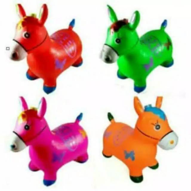 ANIMAL KUDA JUMPING MUSIC / MAINAN KUDA - KUDAAN RUSA SAPI KARET MUSIK