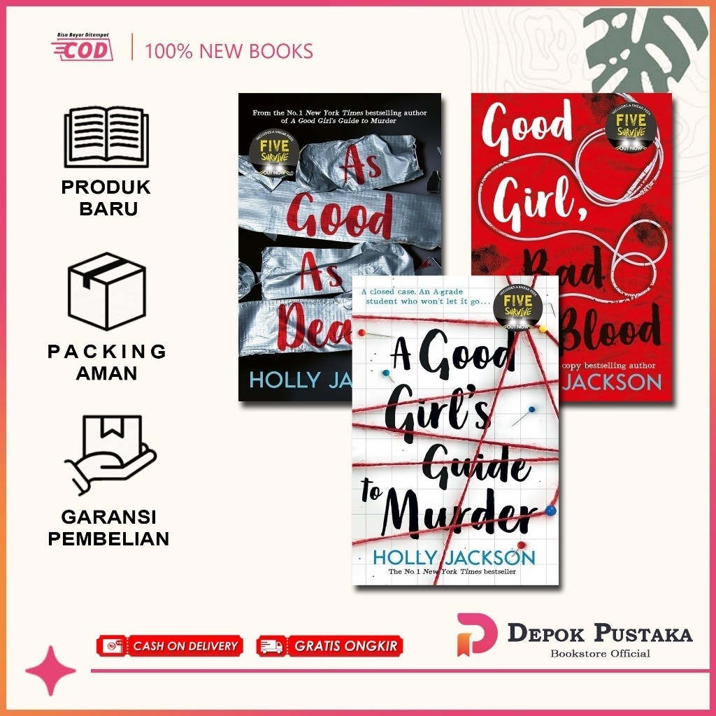 (New Cover) A Good Girl's Guide to Murder (3 book series) (English )